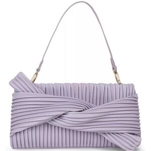 Jason Wu Lavender Pleated Shoulder Bag